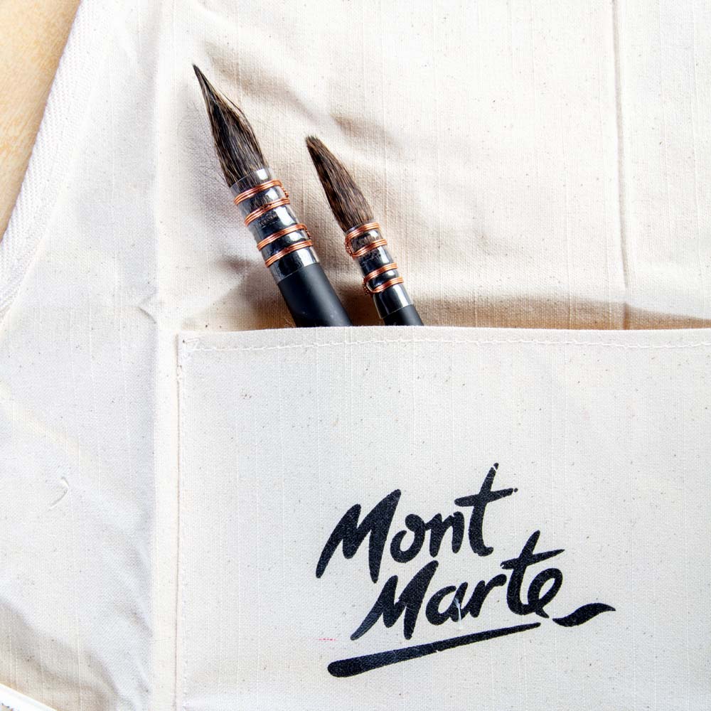 Mont Marte Heavy Duty Calico Artists Apron