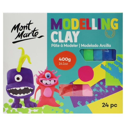Mont Marte Kids Modelling Clay 24pce Default Title