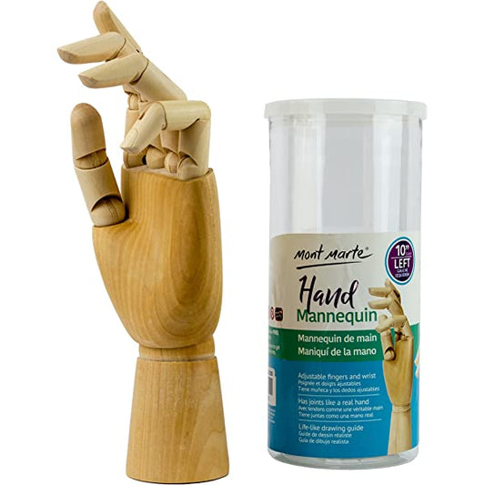 Mont Marte Mannikin Hand 25cm left Default Title