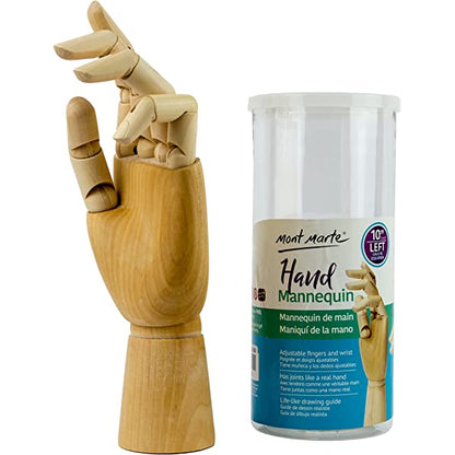Mont Marte Mannikin Hand 25cm left Default Title