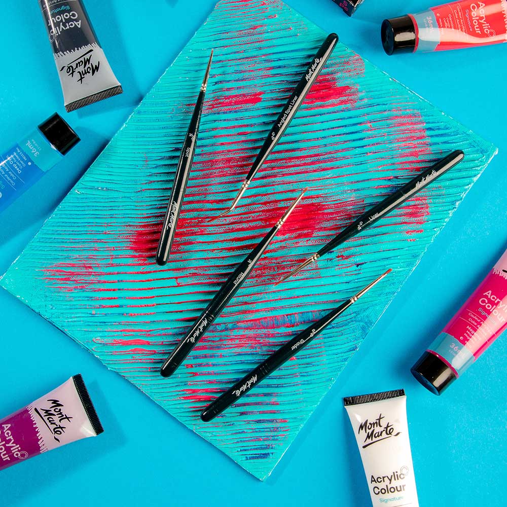 Mont Marte Mini Detail Brush Set 5pce