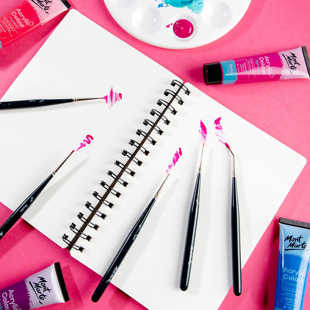 Mont Marte Mini Detail Brush Set 5pce