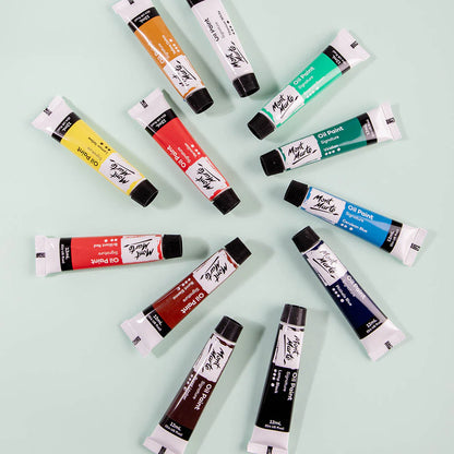 Mont Marte Oil Paints 12pce x 12ml image 4