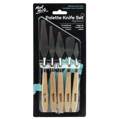 Mont Marte Studio Metal Palette Knife Set Default Title