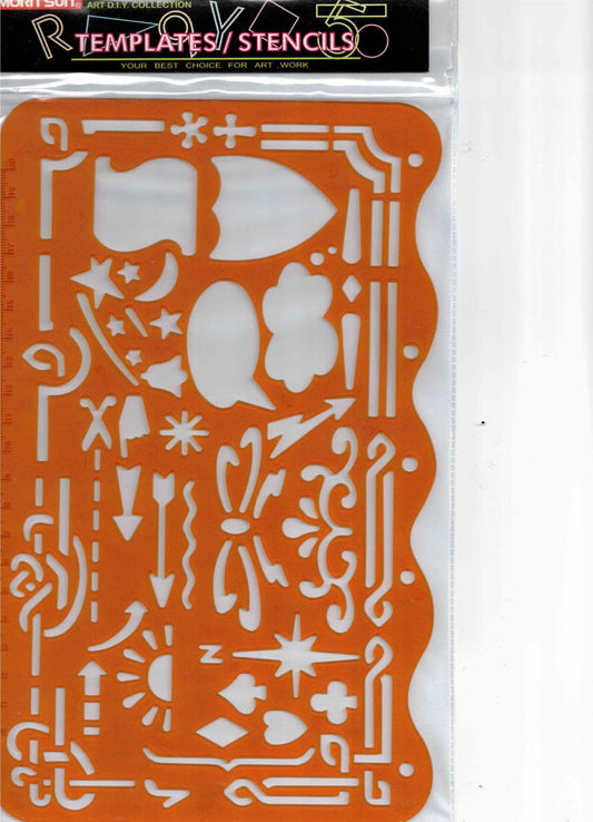 MornSun Art and Graphic Stencil Template Default Title