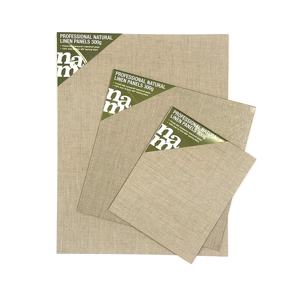NAM Linen Panel Transparent Primer | Artist Painting Panels – Art Shed ...