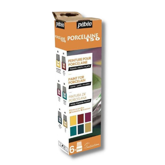 PEBEO Porcelaine 150 Discovery Set 6 x 20ml SET B Default Title