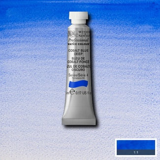 Winsor and Newton Professional Watercolour 5ml S4 Cobalt Deep Blue