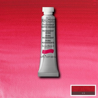 Winsor and Newton Professional Watercolour 5ml S3 Permanent Rose