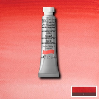 Winsor and Newton Professional Watercolour 5ml S3 Quinacridone Red