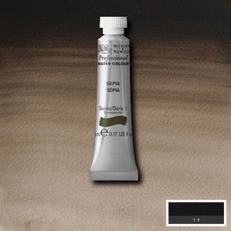 Winsor and Newton Professional Watercolour 5ml S1 Sepia