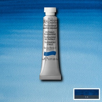 Winsor and Newton Professional Watercolour 5ml S2 Phthalo Turquoise