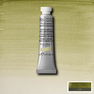 Winsor and Newton Professional Watercolour 5ml S1 Terre Verte - Yellow Shade
