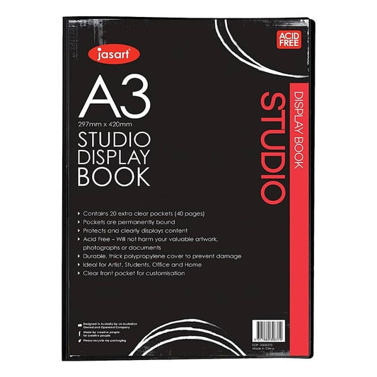 Jasart Studio Display Book 20 Pocket