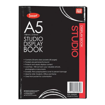 Jasart Studio Display Book 20 Pocket