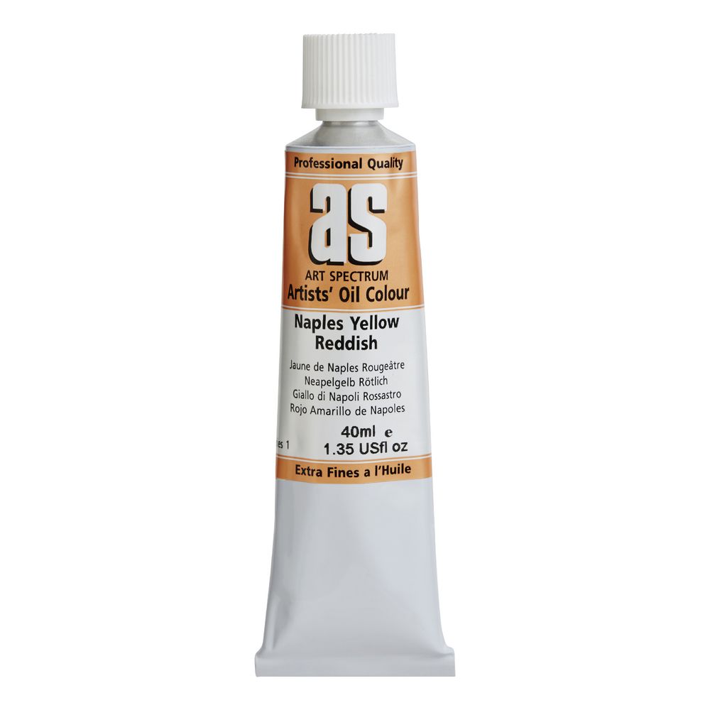 Art Spectrum Artists Oil Paint 40ml S1 NAPLES YELLOW REDDISH