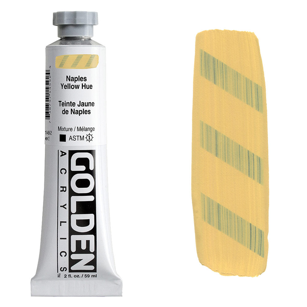 GOLDEN Heavy Body Acrylic 59ml S2 Naples Yellow Hue