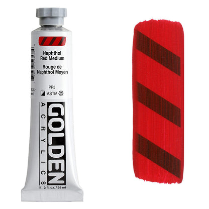 GOLDEN Heavy Body Acrylic 59ml S5 Napthol Red Medium