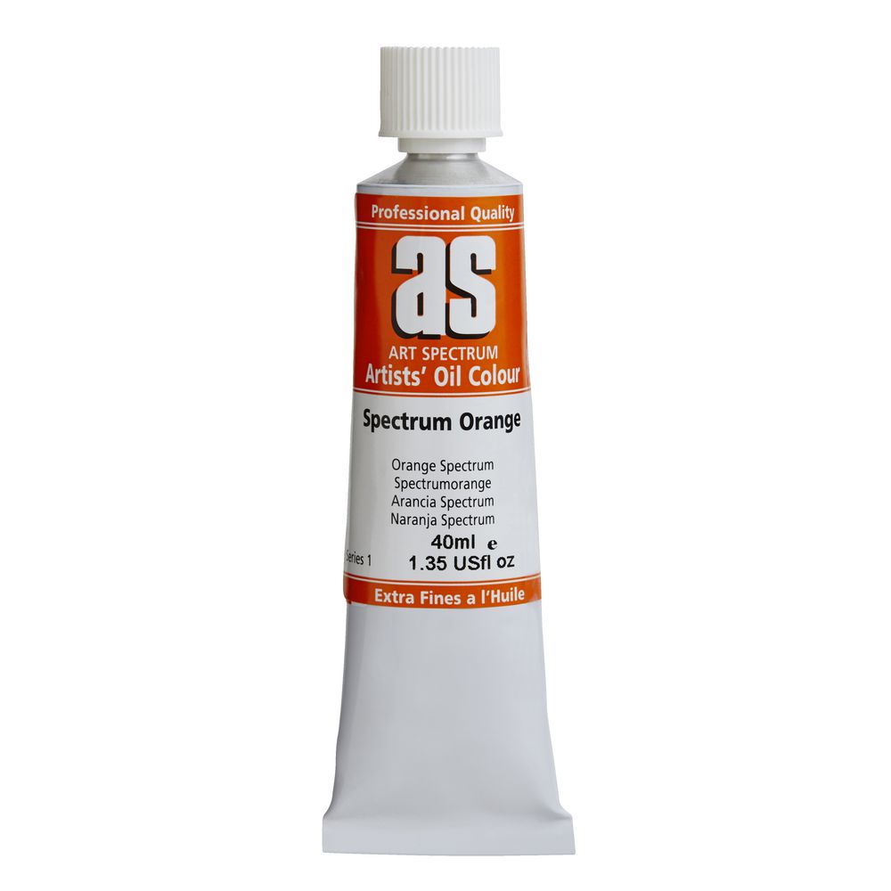 Art Spectrum Artists Oil Paint 40ml S1 SPECTRUM ORANGE