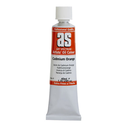 Art Spectrum Artists Oil Paint 40ml S4 CADMIUM ORANGE