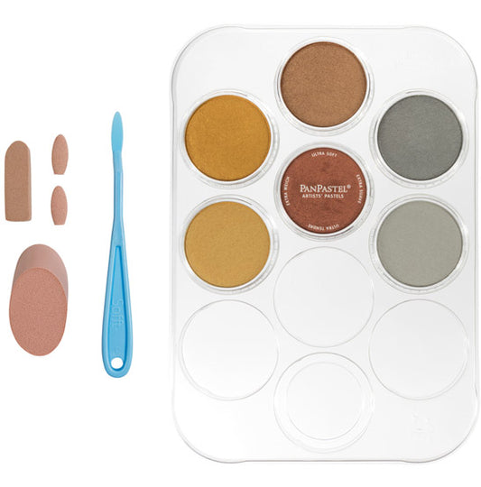 PANPASTEL STARTER SET of 7 - METALLICS Default Title