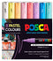 Posca PC-1M Extra Fine Paint Marker Set of 8 Pastel