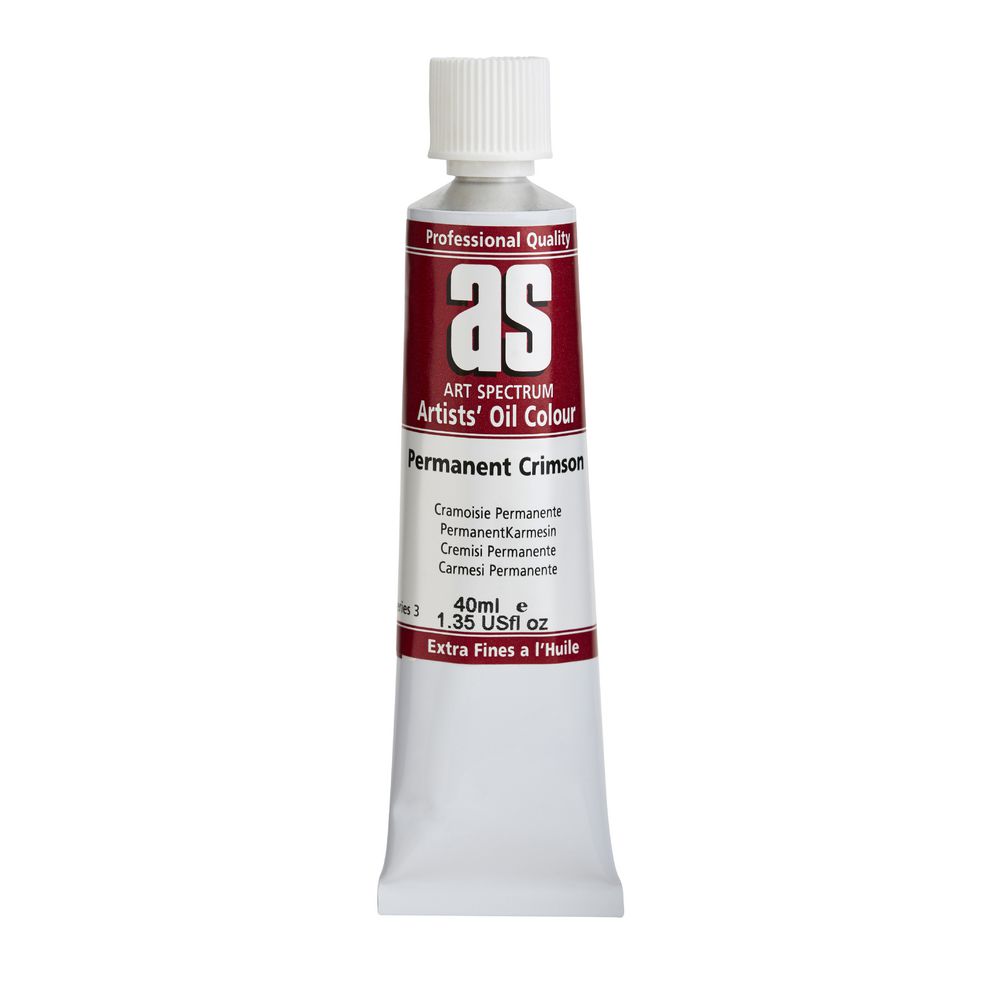 Art Spectrum Artists Oil Paint 40ml S3 PERMANENT CRIMSON