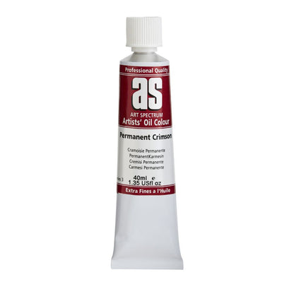 Art Spectrum Artists Oil Paint 40ml S3 PERMANENT CRIMSON
