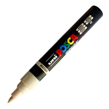 POSCA 5BR BRUSH TIP Paint Marker 1.0 to 4.0mm