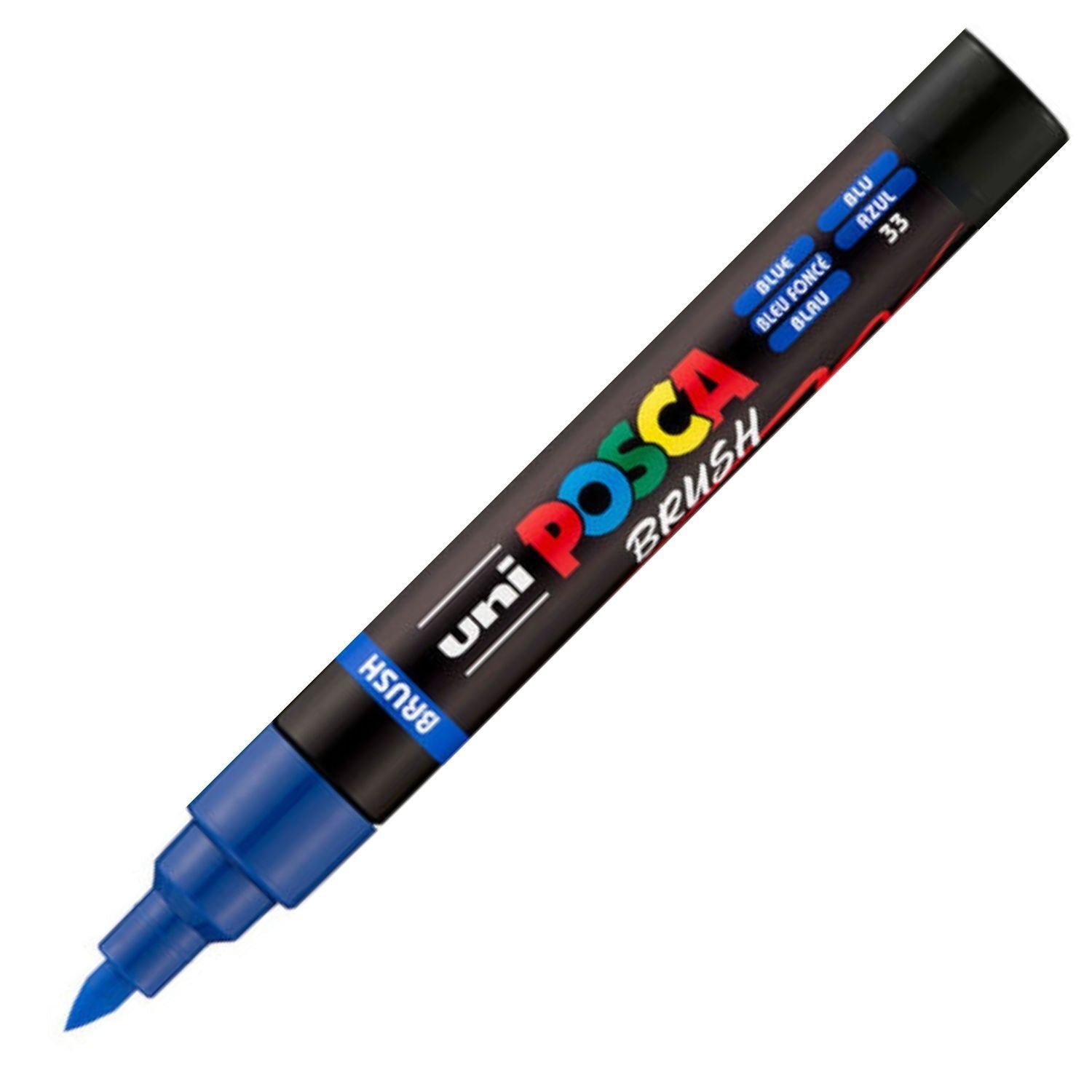 POSCA 5BR BRUSH TIP Paint Marker 1.0 to 4.0mm