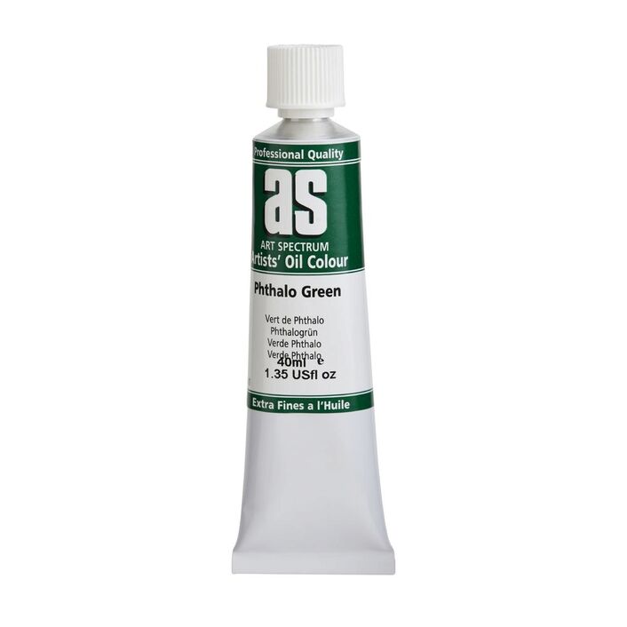 Art Spectrum Artists Oil Paint 40ml S1 Phthalo Green