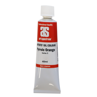 Art Spectrum Artists Oil Paint 40ml S5 Pyrrole Orange
