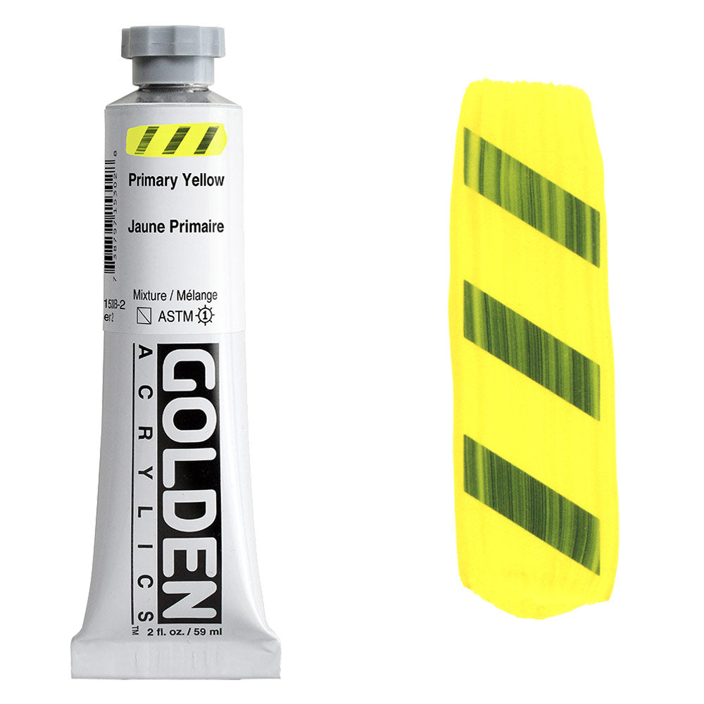 GOLDEN Heavy Body Acrylic 59ml S2 PRIMARY YELLOW