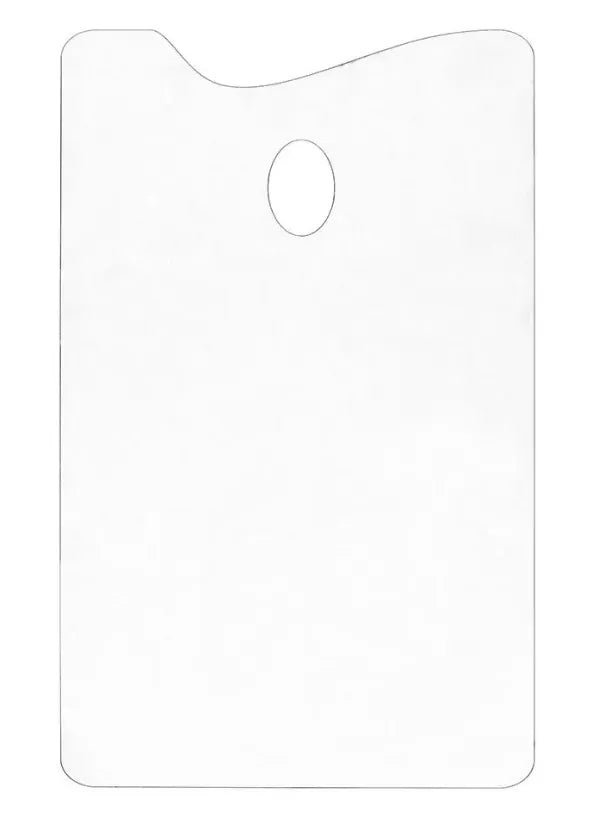 Plexiglass Rectangle Palette 11 x 15 inch Default Title
