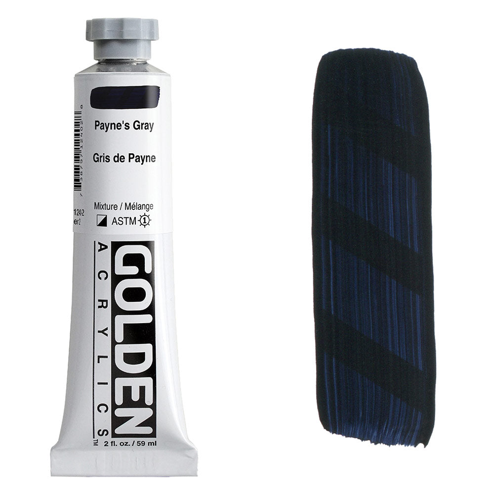 GOLDEN Heavy Body Acrylic 59ml S2 Paynes Gray