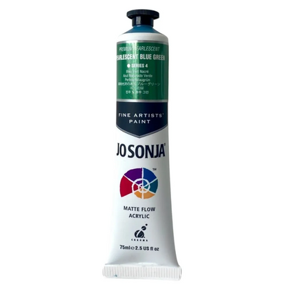 Jo Sonja Artists Pearlescent Acrylic 75ml S4 Pearlescent Blue Green