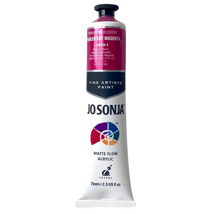 Jo Sonja Artists Pearlescent Acrylic 75ml S4 Pearlescent Magenta
