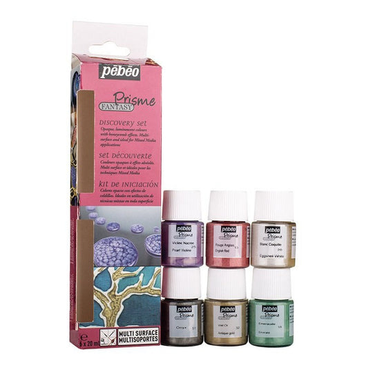 Pebeo Fantasy PRISME Discovery Set 6 x 20ml Default Title