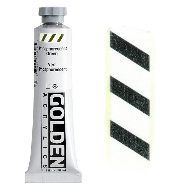 GOLDEN Heavy Body Acrylic 59ml S7 Phosphorescent Green