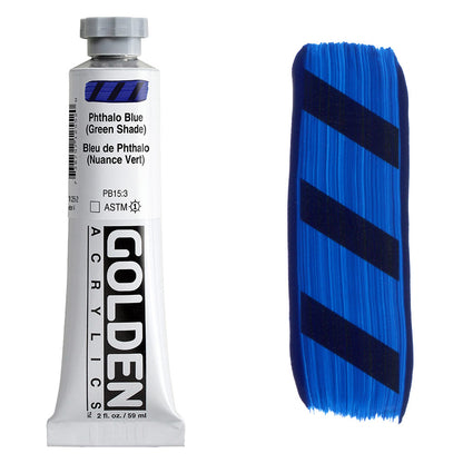 GOLDEN Heavy Body Acrylic 59ml S4 Phthalo Blue GS