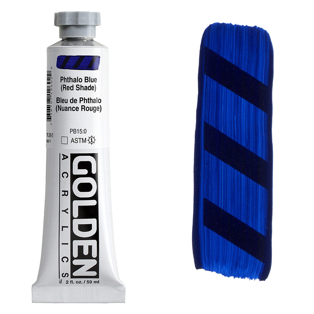 GOLDEN Heavy Body Acrylic 59ml S4 Phthalo Blue RS