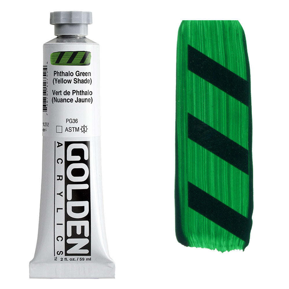 GOLDEN Heavy Body Acrylic 59ml S4 Phthalo Green YS