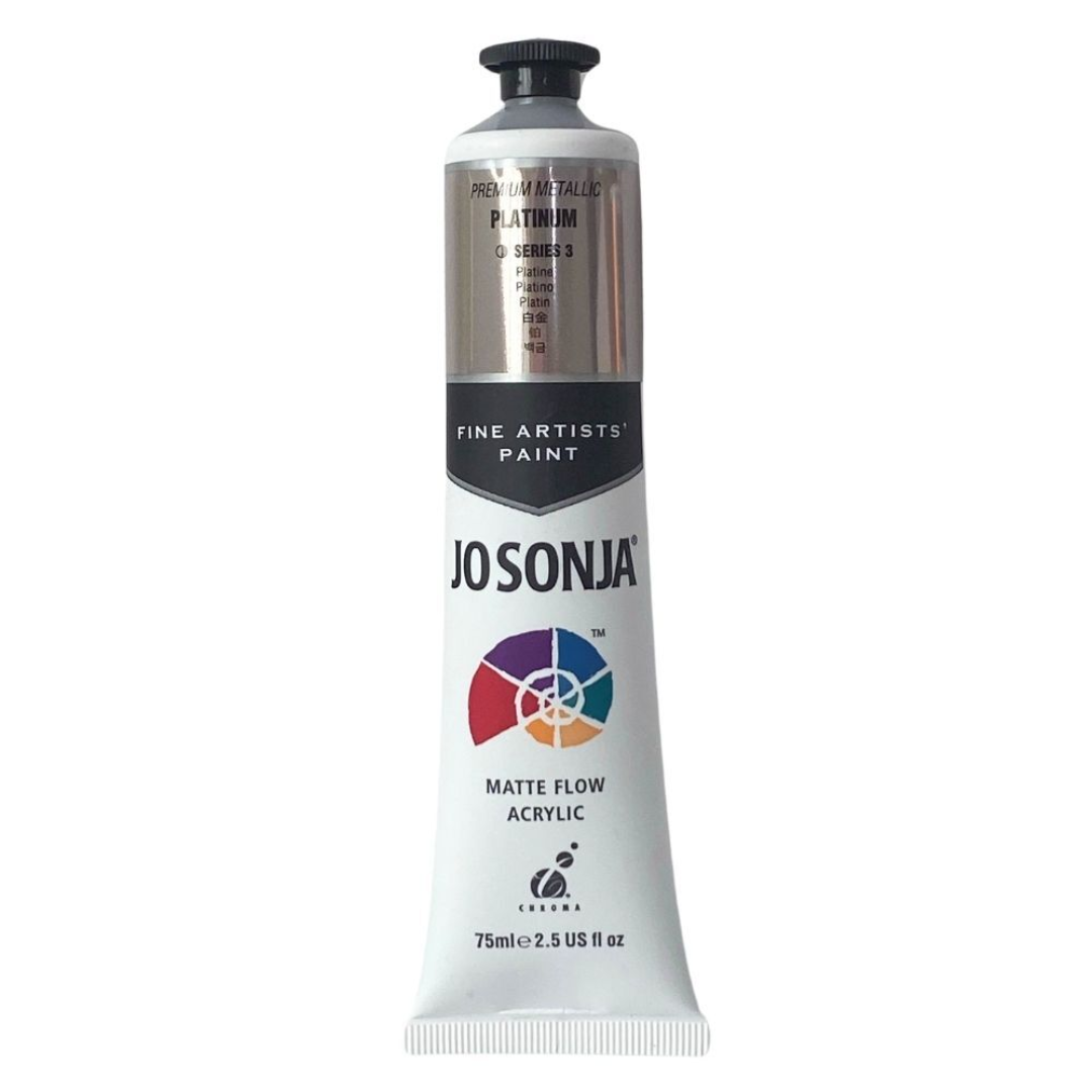 Jo Sonja Artists Metallic Acrylic 75ml S3 Platinum