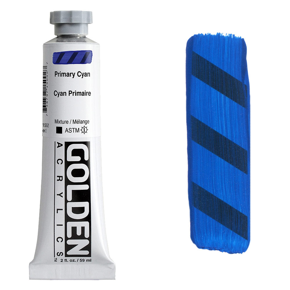 GOLDEN Heavy Body Acrylic 59ml S2 Primary Cyan