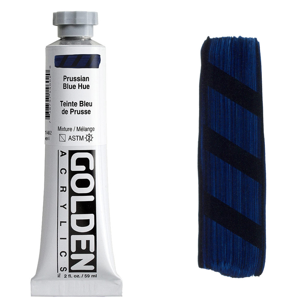 GOLDEN Heavy Body Acrylic 59ml S4 Prussian Blue Hue