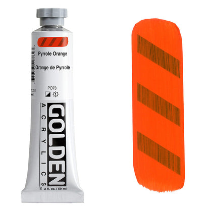 GOLDEN Heavy Body Acrylic 59ml S8 Pyrrole Orange