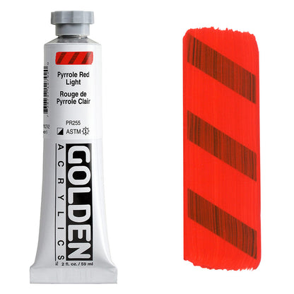 GOLDEN Heavy Body Acrylic 59ml S8 Pyrrole Red Light