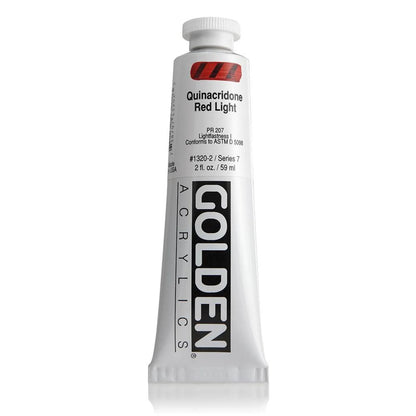 GOLDEN Heavy Body Acrylic 59ml S7 Quin Red Light