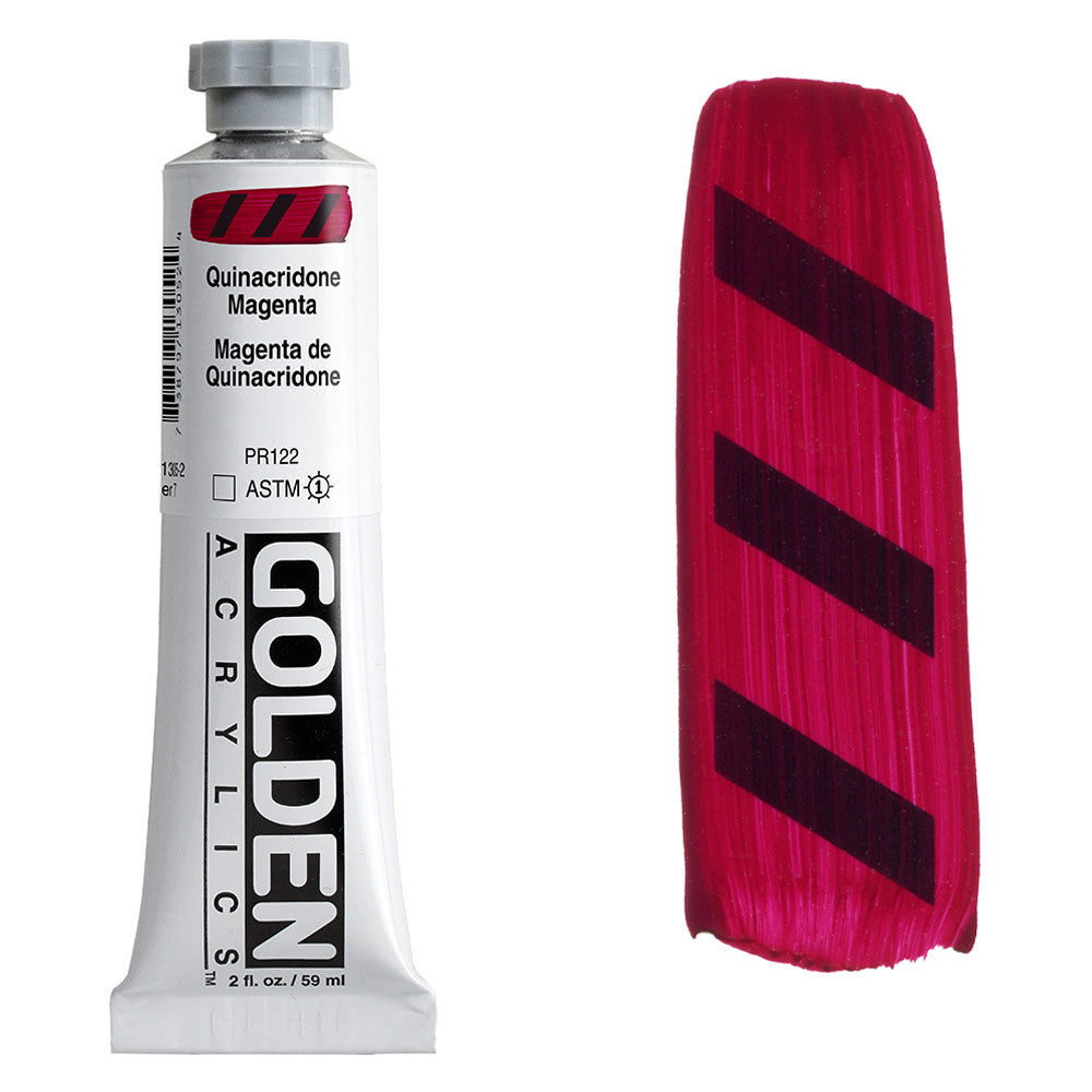 GOLDEN Heavy Body Acrylic 59ml S7 Quinacridone Magenta
