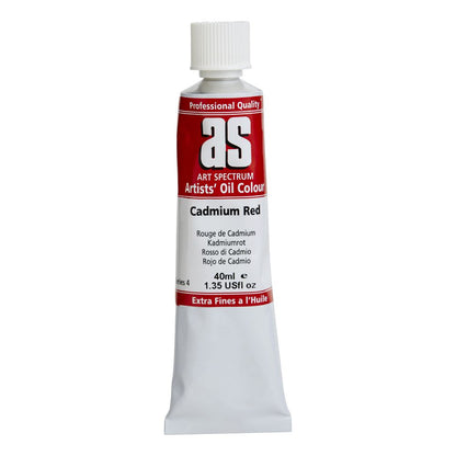 Art Spectrum Artists Oil Paint 40ml S4 Cadmium Red